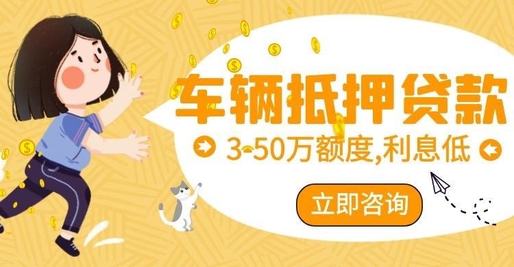 龙城车子抵押贷款办理的条件